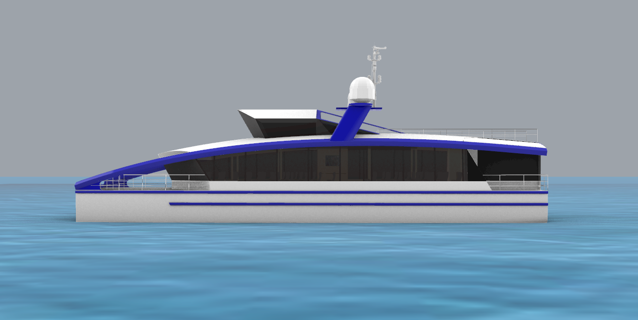 30 m Full Electric Passenger Catamaran